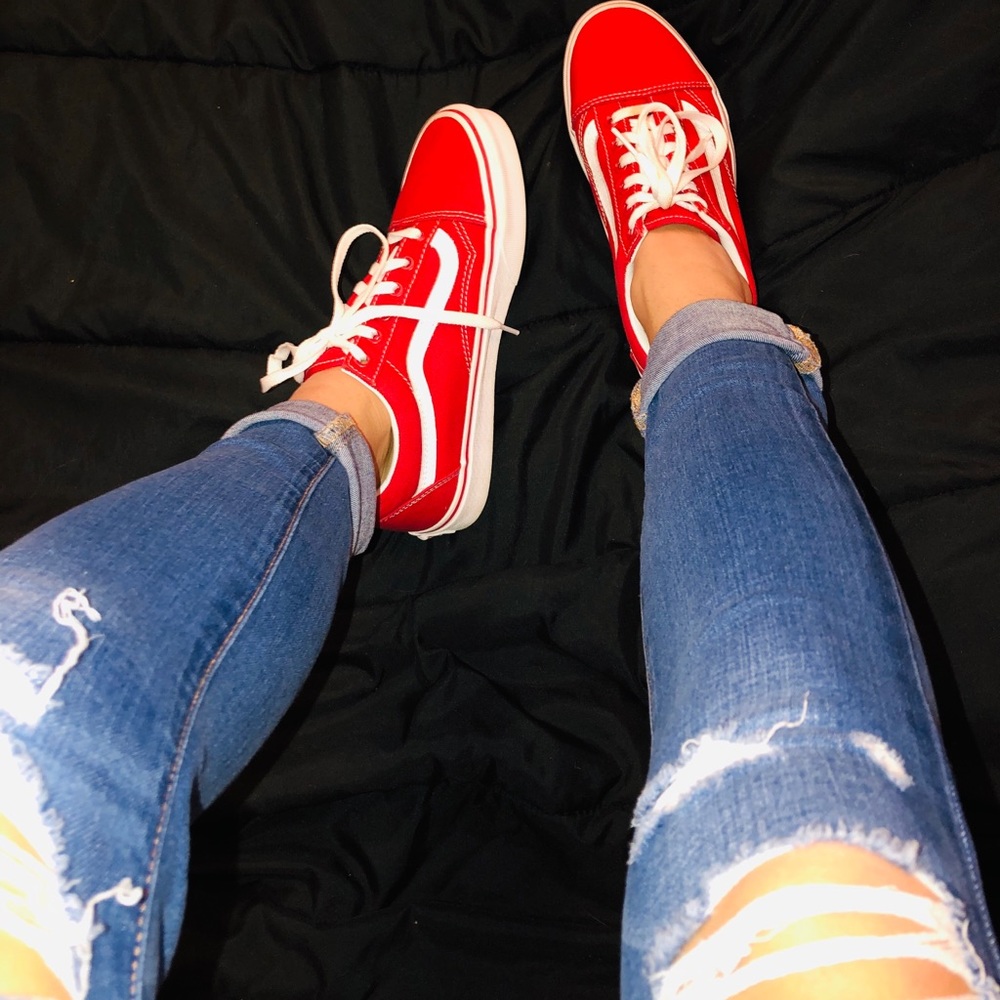 Red Vans